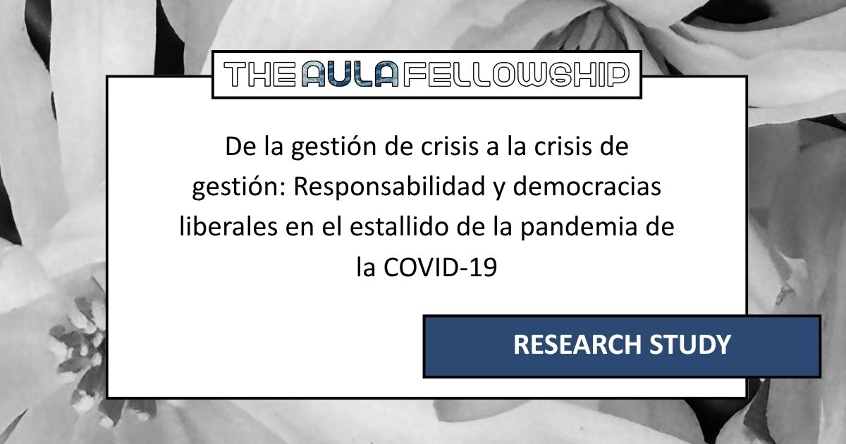 De la gestión de crisis a la crisis de gestión: Responsabilidad y democracias liberales en el estallido de la pandemia de la COVID-19