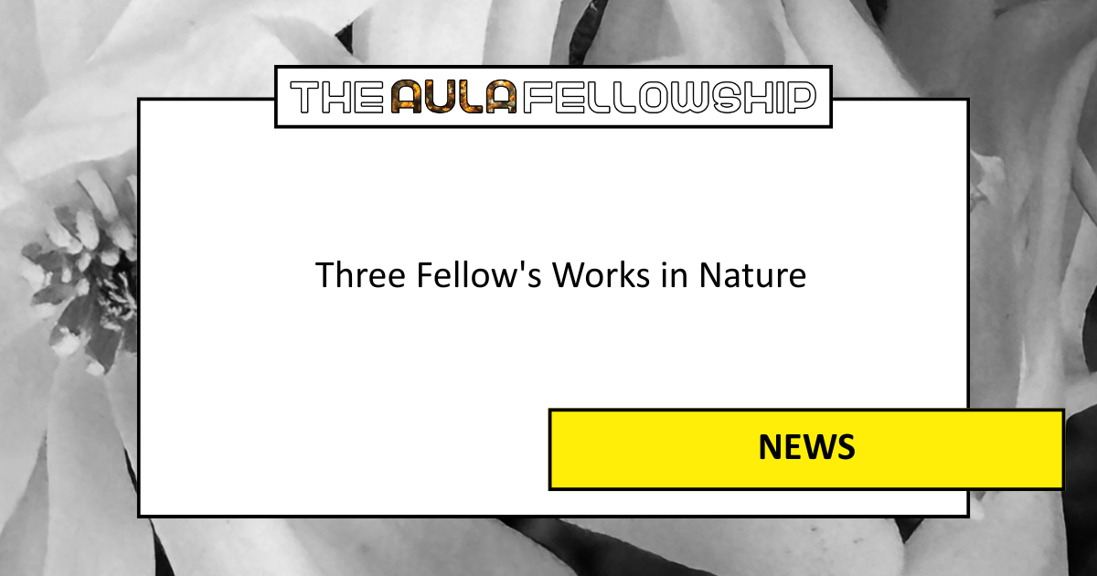 Three Fellow’s Works in Nature this Year