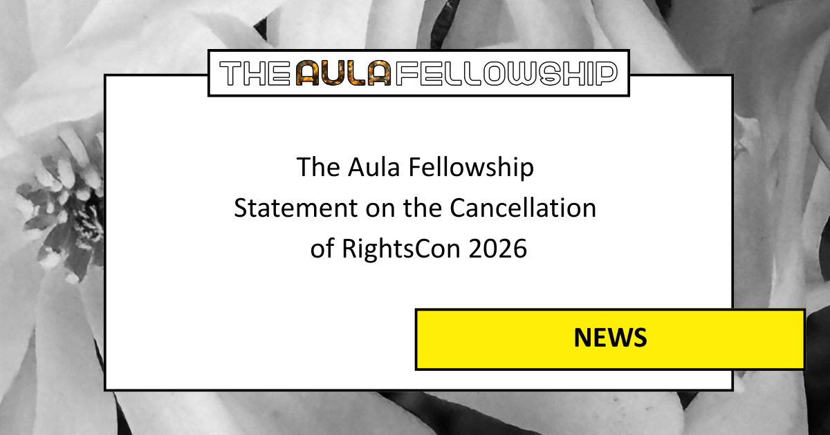 Statement on the Cancellation 
of RightsCon 2026